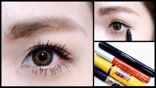 【My Mascara Routine】ビューラーの使い方とマスカラの塗り方 おすすめマスカラ紹介 [upl. by Odnomar]