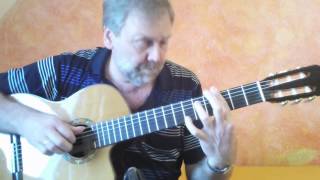 Gerhard Gschossmann  quotIt´s only a paper moonquot  Harold Arlen  guitar solo fingerstyle [upl. by Enilarac]