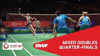 XD  WATANABEHIGASHINO JPN vs C ADCOCKG ADCOCK ENG 7  BWF 2018 [upl. by Haggi127]