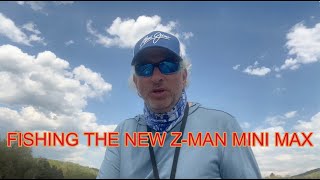 Fishing ZMan’s New Mini Max Chatterbait Nationalbassguide [upl. by Salahcin]