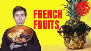 FRUITS  Learn French Basics Day 9  for beginners and kids [upl. by Carolus]