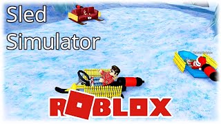 Roblox Sled Simulator [upl. by Elsinore]