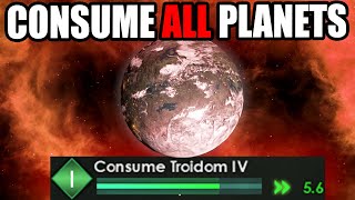 Can I Consume EVERY Planet In Stellaris [upl. by Ybrik]