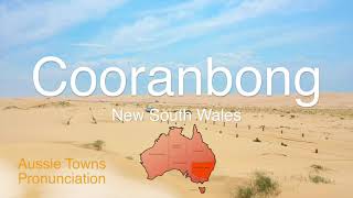 How To Pronounce Cooranbong NSW [upl. by Nilo234]