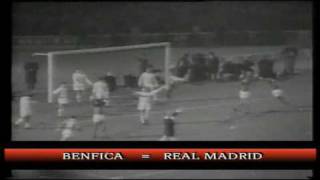 1965 European Champion Clubs Cup quarterfinal first leg Benfica 5–1 Real Madrid [upl. by Langill]