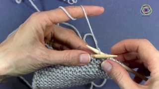 Tutorial zu den Grundtechniken des Strickens Fadenhaltung und Fadenspannung beim Stricken [upl. by Yeoz499]