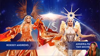 Roxxxy Andrews vs Angeria Paris VanMicheals  RuPauls Drag Race All Stars 9 [upl. by Robbin]