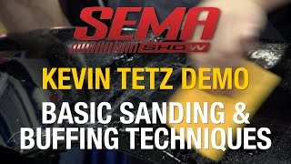 How To Sand Buff amp Polish Paint  Techniques w Kevin Tetz SEMA 2015  Eastwood [upl. by Piscatelli]