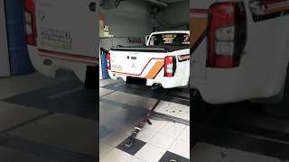 2022 Mitsubishi Triton 25 Quest Stage 3 Remap Dyno WHP 204HP 421TQ More info at wwwemptunecom [upl. by Nosnor]