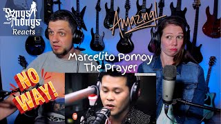 Marcelito Pomoy The prayer REACTION by Songs and Thongs [upl. by Krein]