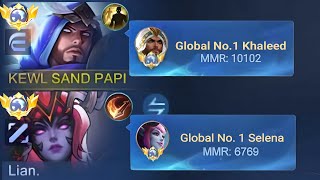 I MET TOP GLOBAL YOUTUBER SELENA IN RANKED AND THIS HAPPENED  TOP GLOBALS IN ONE TEAM [upl. by Aphra146]