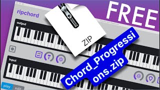 RIPCHORD Free Chord Progressions Mega Pack 🤯 [upl. by Specht505]