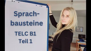 TELC B1 🇩🇪 Sprachbausteine🧱  Teil 1Grammatik [upl. by Lenuahs690]