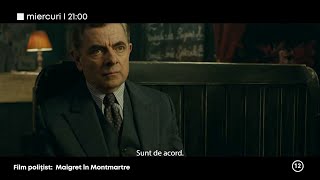 Maigret în Montmartre cu Rowan Atkinson la TVR1 [upl. by Norat540]