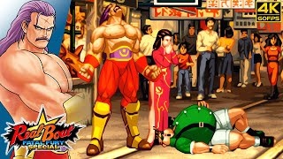 Real Bout Fatal Fury Special  Wolfgang Krauser Arcade  1997 4K 60FPS [upl. by Valente801]