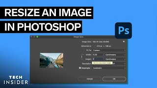 How To Resize An Image In Photoshop [upl. by Gretel]