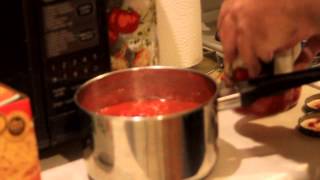 MAKING SPAGHETTI  NEWMANS OWN ORGANIC SAUCE [upl. by Jarita]