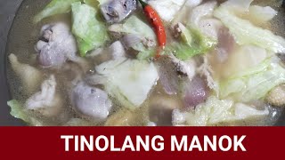 Tinolang Manok with cabbage [upl. by Jos]