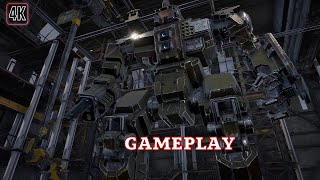 MechWarrior 5 Mercenaries Gameplay 4K PC [upl. by Stasny]