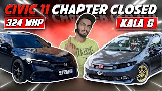 324 WHP CIVIC 11 Chapter Closed 💀 NO More Instagram Racing 😂TEAM4K [upl. by Allehc]