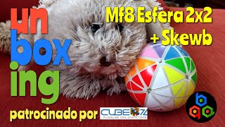 UNBOXING MF8 ESFERA 2x2  SKEWB  PATROCINADO POR CUBEZZ [upl. by Nailij]