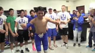 Somerset Bulldogs Football Uvalde Victory Dance [upl. by Saiasi]