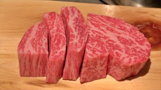 Kyoto special A5 rank wagyu steak course  teppanyaki in Japan [upl. by Stoller]