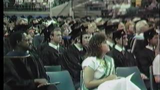 UNC Charlotte Graduation May 13 1989 part 2 [upl. by Madge]