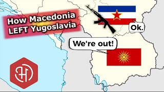 Why Didnt the Yugoslav Army Intervene in Macedonia [upl. by Neirrad572]