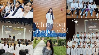 Finally  white coat ceremony 🥼🩺✨️  Vanya Kamra [upl. by Mochun]