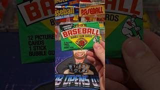 Opening a 1989 Bowman Baseball card pack baseballcards junkwax [upl. by Nidroj]