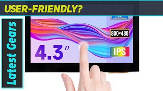 Waveshare 43inch Capacitive Touch Screen LCD Review [upl. by Einwat]