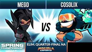 Megd vs Cosolix  Elimination QuarterFinal  Spring Championship 2022  NA 1v1 [upl. by Haag]