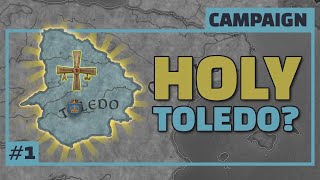 Making The Most Of Mercs  Crusader Kings 3 Mozarabic Toledo  Part 1 [upl. by Sihun]