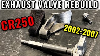 20022007 CR250 Power Valve REBUILD  STEP BY STEP [upl. by Oguh]