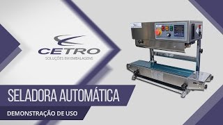 Seladora Automática Cetro [upl. by Yerdua]