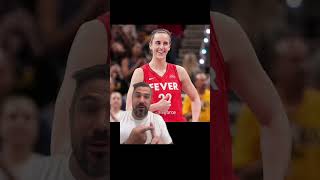 Caitlin Clark passing Sheryl Swoopes is hilarious wnba basketball fever [upl. by Amikehs]