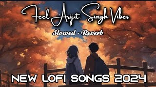 Feel Arijit Singh Vibes। slowed Reverb । lofi song।new lofi songs 2024।non stop lofi songs lofi [upl. by Ominoreg]