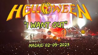 HELLOWEEN quotI Want Outquot Live in Madrid 02092023 [upl. by Aznecniv]