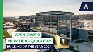 Wiśniowski new headquarters  Internet Users Choice Award Building of the Year 2024 [upl. by Yemaj]