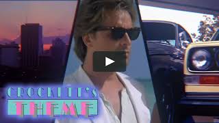 Jan Hammer  Crocketts Theme Miami Vice OST 1987  1 HOUR LOOP [upl. by Valerye615]