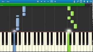 Eminem  Hailies song Piano Synthesia [upl. by Anahsit]