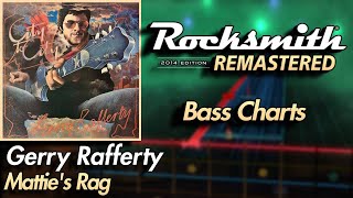 Gerry Rafferty  Matties Rag  Rocksmith® 2014 Edition  Bass Chart [upl. by Jago]