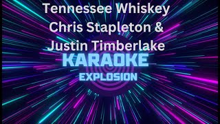 Tennessee Whiskey  Karaoke  Chris Stapleton amp Justin Timberlake karaoke [upl. by Soni]