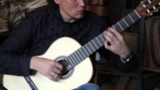 Hofner HM87 classical guitar demo [upl. by Hannazus]