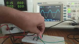 Lab Experiment of Biased Series Clipper [upl. by Moffitt]