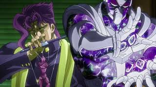 Jotaro Kujo vs Noriaki Kakyoin English FanDUB  ArtOnTheSide [upl. by Crofoot]