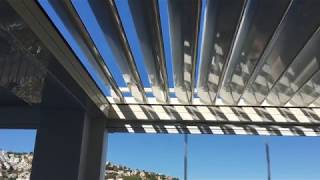 PÉRGOLA BIOCLIMÁTICA  Terraza para todo el año [upl. by Enineg]