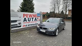 BMW 320d F31 Advantage 2019 Auta Krajowe WE846VN [upl. by Auqinot]