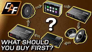 Car Audio on a Budget What should you upgrade first and last for YOUR SYSTEM [upl. by Matty460]